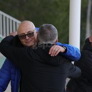 Leo Grozavu, la antrenamentul lui FC Botoșani/ foto Ionuț Iordache (GSP)