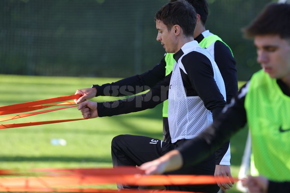 Juri Cisotti a făcut cunoștință cu metodele lui Neubert: „Tempo, Juri, tempo” » Cum a decurs primul antrenament făcut de FCSB în Antalya + Cine a lipsit