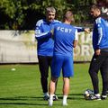 Liviu ciobotariu împreună cu antrenorii secunzi și preparatorul fizic/ Foto: FC Botoșani