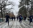 Metalul Buzău s-a antrenat în parc