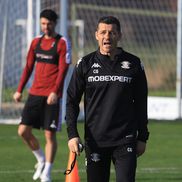 Antrenament Rapid în Antalya, Constantin Gâlcă FOTO: Ionuţ Iordache (GSP)