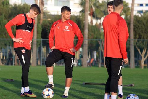 Valentin Țicu, la antrenament în Antalya