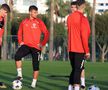 Valentin Țicu, la antrenament în Antalya