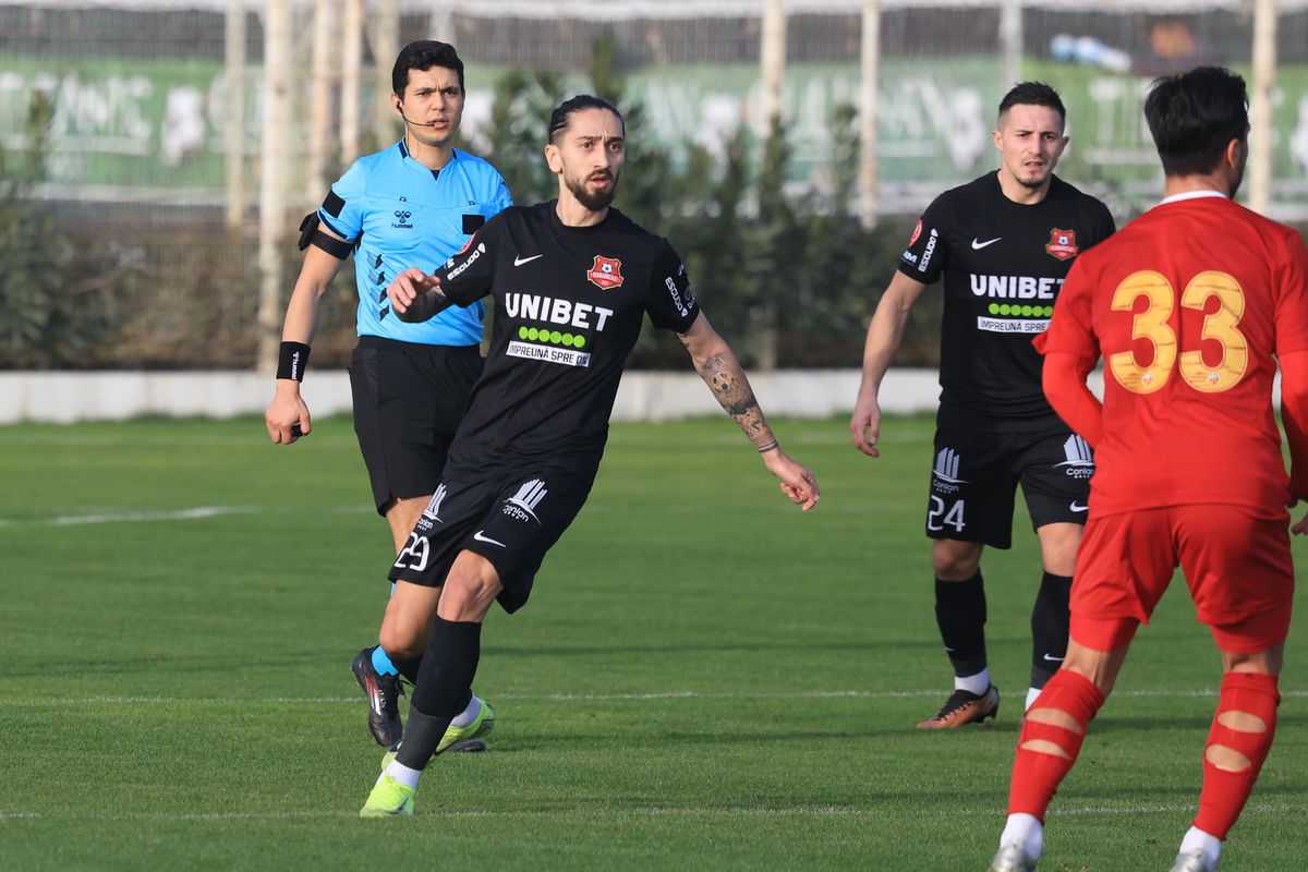 Hermannstadt - Kayserispor, meci nul la primul test din Antalya al băieților lui Dorinel Munteanu