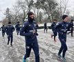 Metalul Buzău s-a antrenat în parc