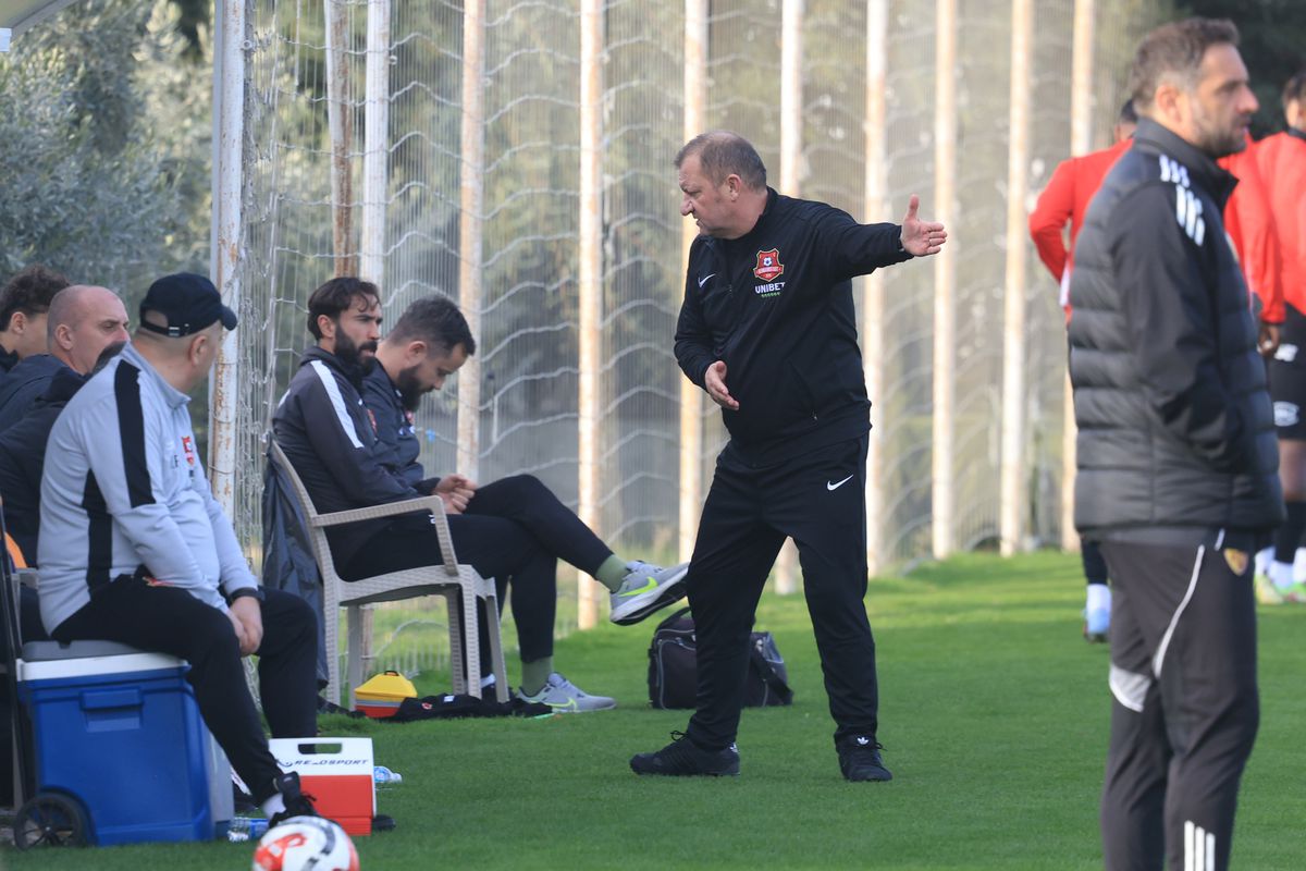 Hermannstadt - Kayserispor, meci nul la primul test din Antalya al băieților lui Dorinel Munteanu