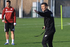 3 detalii de la antrenamentul Rapidului: de ce s-a răstit Gâlcă chiar și la Paraschiv, cu cine s-a împrietenit atacantul și pe ce a pus Dobre accentul