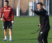 Antrenament Rapid în Antalya, Constantin Gâlcă FOTO: Ionuţ Iordache (GSP)