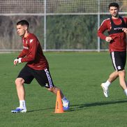 Antrenament Rapid în Antalya, Daniel Paraschiv FOTO: Ionuţ Iordache (GSP)