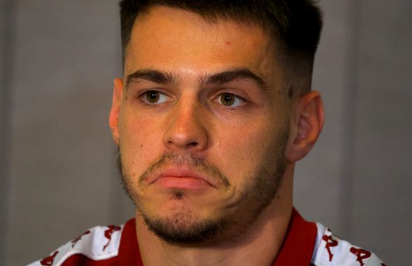 Daniel Paraschiv, la prima conferință la Rapid: „Cariera mea nu e în groapă! Ofertă de la Dinamo?”