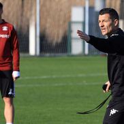 Antrenament Rapid în Antalya, Constantin Gâlcă FOTO: Ionuţ Iordache (GSP)