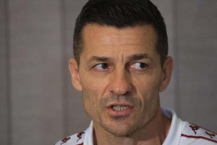 Costel Gâlcă, antrenorul Rapidului, conferință în Antalya // FOTO: Ionuț Iordache (GSP)