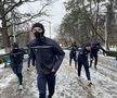 Metalul Buzău s-a antrenat în parc
