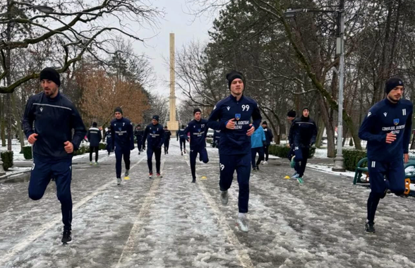 Antrenament ca în anii 2000 » Unde s-a pregătit echipa care visează la Superliga