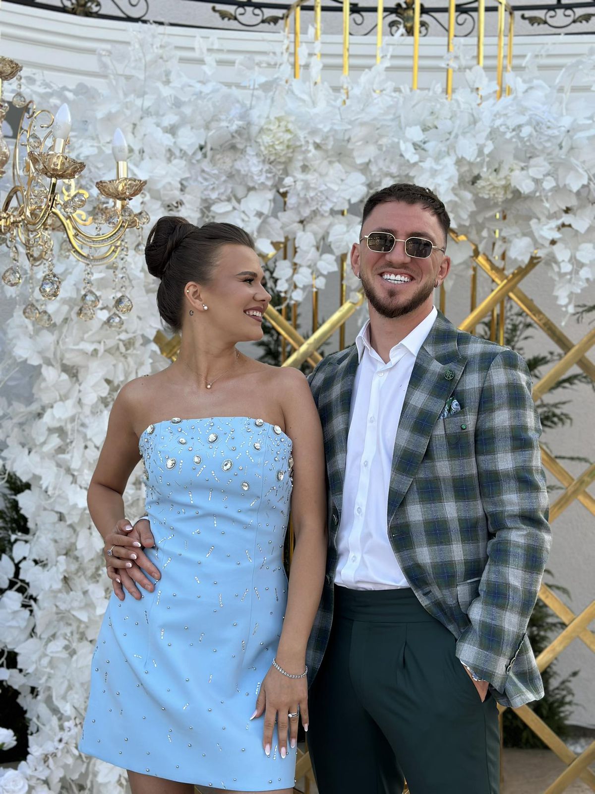 Deian Sorescu și soția // foto: Facebook