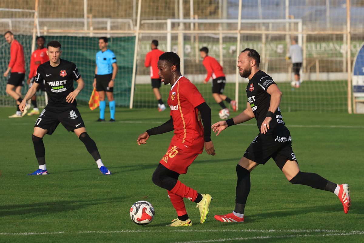 Hermannstadt - Kayserispor, meci nul la primul test din Antalya al băieților lui Dorinel Munteanu