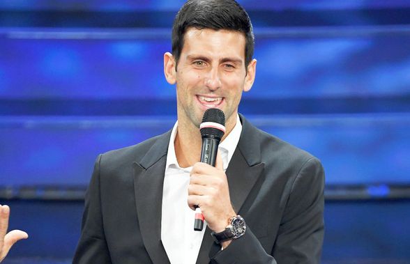 De senzație! Novak Djokovic, recital pe una din piesele lui Eros Ramazzotti la Festivalul de la Sanremo