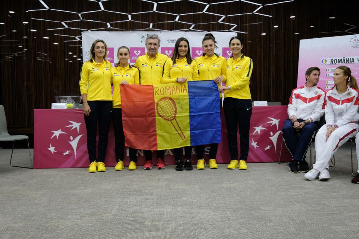 ROMÂNIA - RUSIA, FED CUP // VIDEO + FOTO S-a stabilit programul! „Tricolorele” au analizat înfruntarea de la Cluj