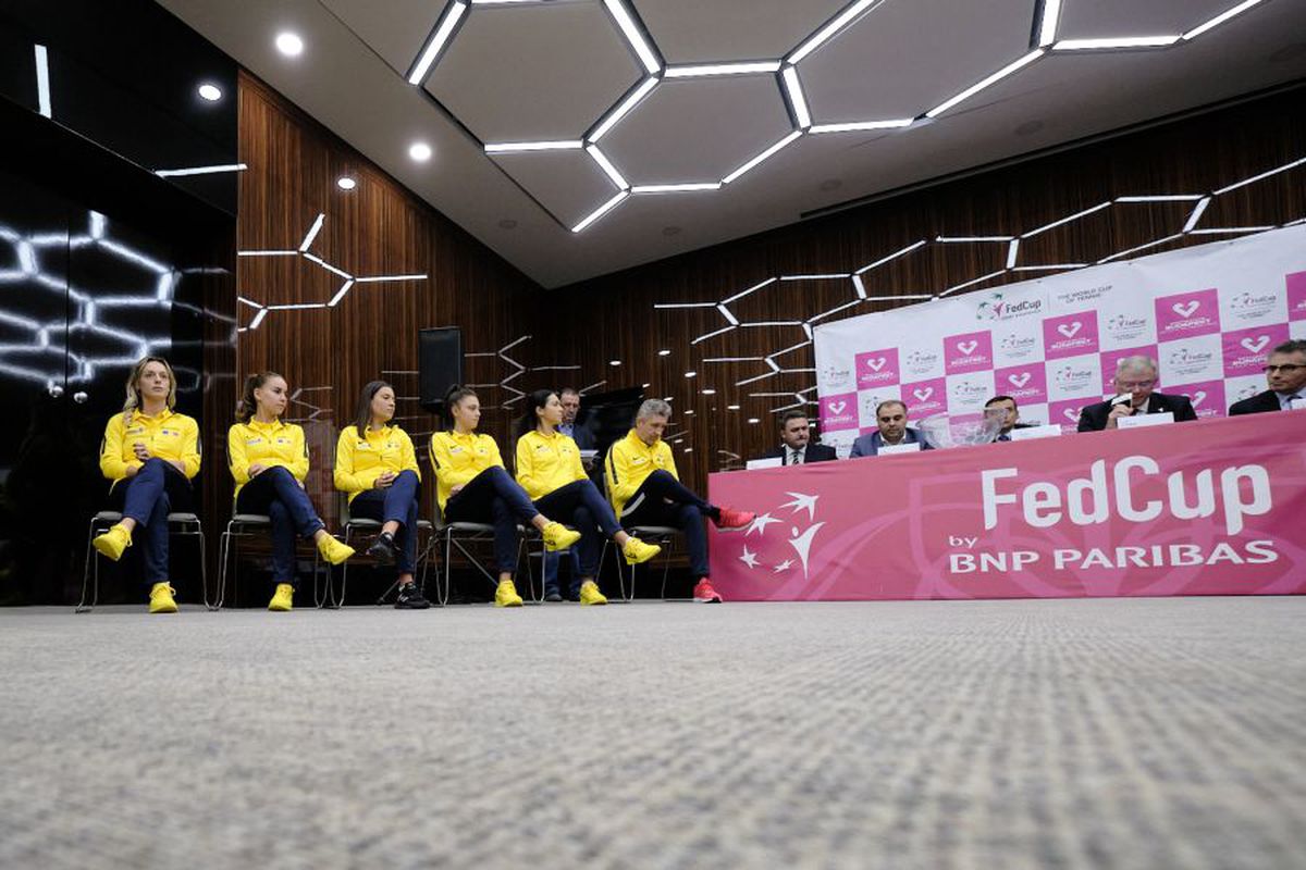 ROMÂNIA - RUSIA, FED CUP // VIDEO + FOTO S-a stabilit programul! „Tricolorele” au analizat înfruntarea de la Cluj