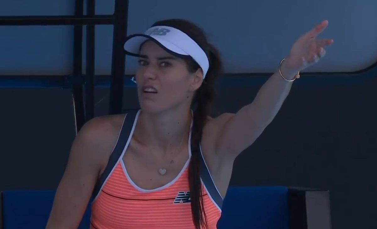 Sorana Cîrstea, criză de nervi la adresa antrenorului Adrian Cruciat