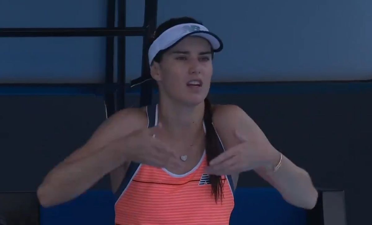 Sorana Cîrstea, criză de nervi la adresa antrenorului Adrian Cruciat