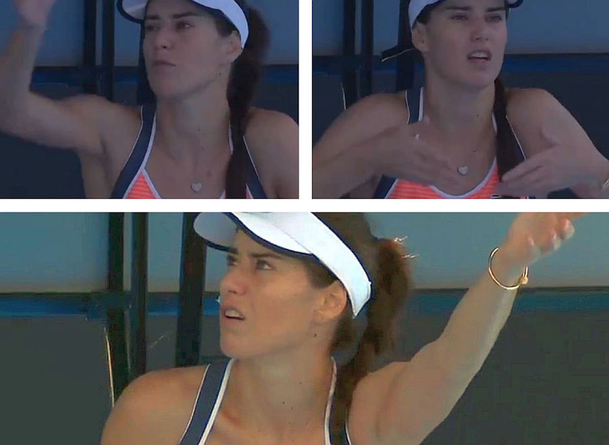 VIDEO Sorana Cîrstea, momente șocante pe teren! Criză de nervi la adresa antrenorului: „Taci din gură!” » I-a cerut arbitrei să-l avertizeze