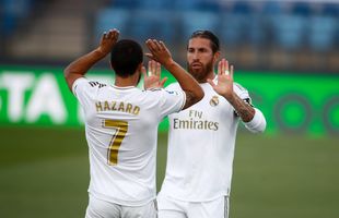 Real Madrid mai primește încă o lovitură după accidentarea lui Eden Hazard » Sergio Ramos, operat