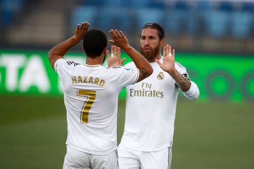 Sergio Ramos și Eden Hazard FOTO IMAGO