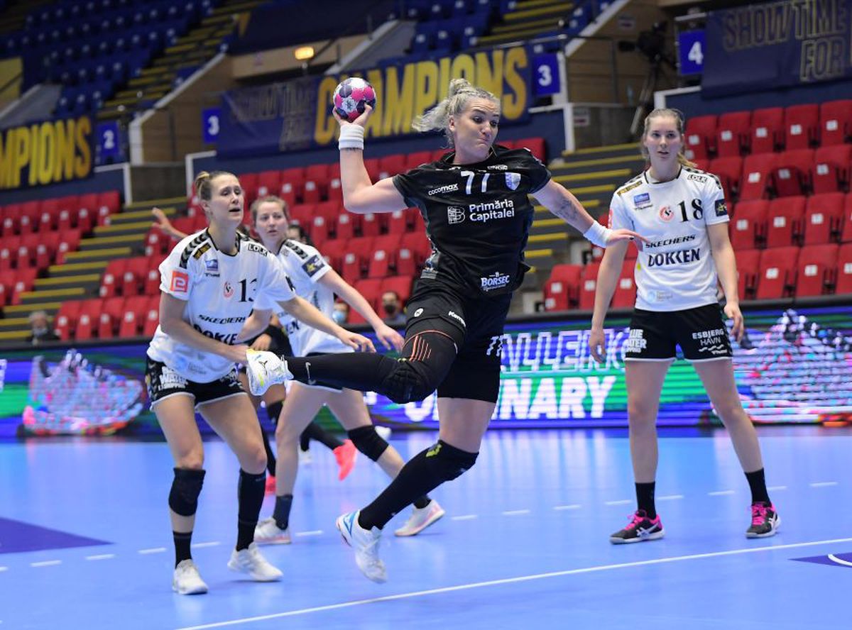 CSM București - Team Esbjerg 28-26 » Victorie vitală pentru CSM București în Liga Campionilor