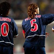 Ronaldino și Pochettino au jucat împreună la PSG // Foto: Imago