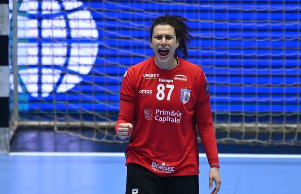 CSM București - Team Esbjerg 28-26 » CSM București, salvată de Jelena Grubisici, portarul care se retrage în vară!