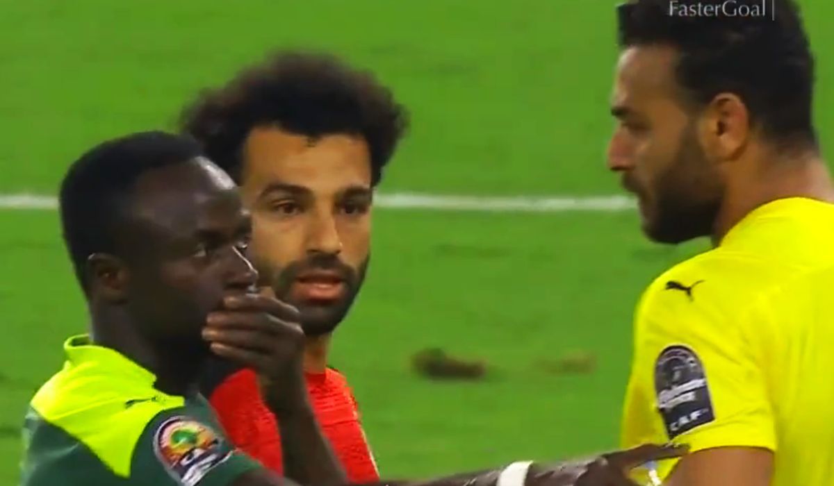Salah și Mane, moment controversat în finala Cupei Africii