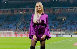 Ce concurenţă pentru Diletta Leotta! Apariţie de senzaţie pe marginea terenului la Derby della Madonnina: „Ce adrenalină! Sunt binecuvântată!”