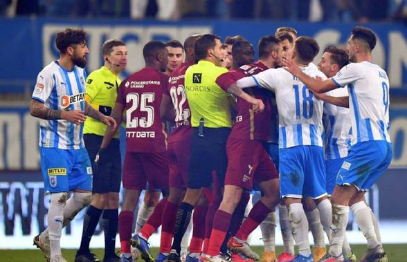 De unde a pornit conflictul din finalul derby-ului Craiova - CFR: „Ne-a înjurat suporterii! Ar fi lipsă de educație să facem la fel”