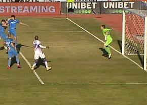 Greșeală gravă de arbitraj în FC Argeș – Clinceni » Fatai, în poziție neregulamentară înainte de marca golul decisiv
