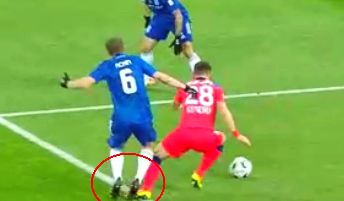 Fază „la milimetru” în FCSB - FCU Craiova » Gigi Becali e convins: „Nu e penalty!”