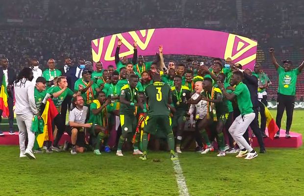 Senegal cucerește primul trofeu din istoria Cupei Africii pe Națiuni » Mane, victorios în fața lui Salah