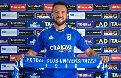 FCU Craiova și-a prezentat ultimul transfer: are în CV Campionatul Mondial al Cluburilor și va purta numărul 7