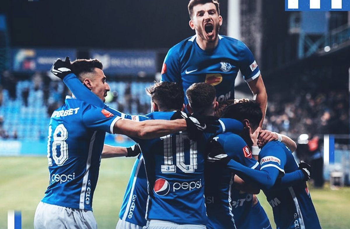 Farul, victorie de lider cu CSU Craiova » Hagi revine pe primul loc în SuperLigă și se califică matematic în play-off! Clasamentul ACUM