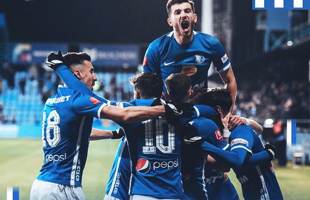 Farul, victorie de lider cu CSU Craiova » Hagi revine pe primul loc în SuperLigă și se califică matematic în play-off! Clasamentul ACUM