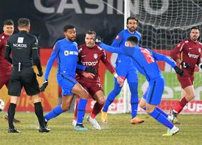 Cea mai bună versiune! Fotbalistul de la FCSB care a dat peste cap sistemele de monitorizare în derby-ul cu CFR Cluj: și-a eclipsat adversarul