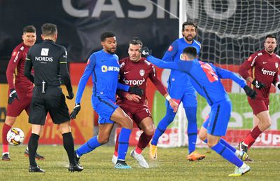 Cea mai bună versiune! Fotbalistul de la FCSB care a dat peste cap sistemele de monitorizare în derby-ul cu CFR Cluj: și-a eclipsat adversarul