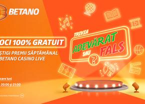 „Trivia Adevărat sau Fals”, un nou format, doar în Casino Live!