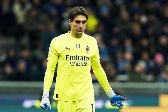 Ciprian Tătărușanu, în Inter - AC Milan 1-0 // foto: Imago Images