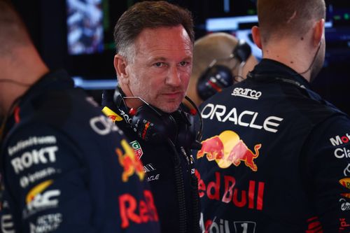 Christian Horner (50 de ani), directorul (team principal) și CEO-ul echipei de Formula 1, ar fi trimis poze cu caracter sexual colegelor. foto: Imago Images