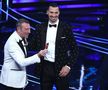 Zlatan Ibrahimovic, alături de Amadeus la Sanremo/ foto Imago Images