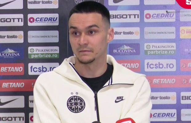 Protagonist la penalty-ul din prelungiri, Adrian Șut a comentat faza controversată: „M-a călcat 100%!”