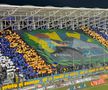 Scenografia afișată de Petrolul la meciul cu FCSB/ Foto: Andrei Furnigă GSP