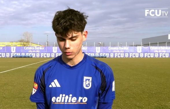 Fiul lui Mircea Bornescu a marcat primul gol pentru FCU Craiova: „Va ajunge mai bun decât taică-său!”