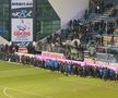 Sute de copii, pe teren la pauza meciului Petrolul - FCSB / Foto: Andrei Furnigă GSP